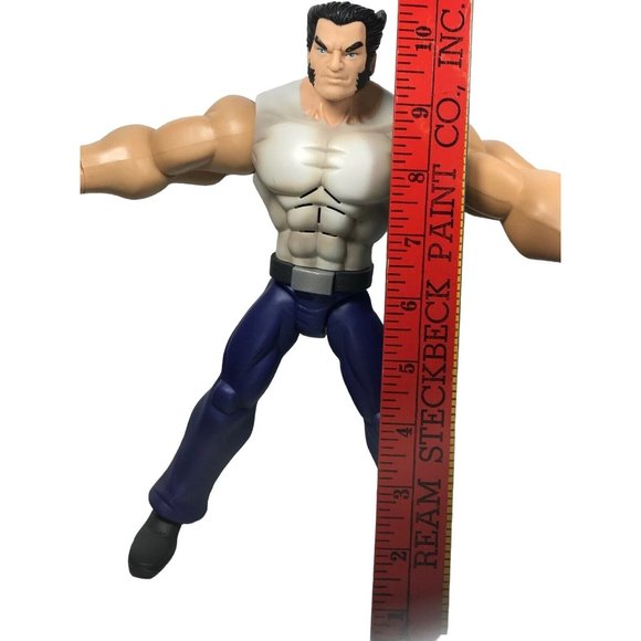 Wolverine Hasbro Marvel Universe X-Men Approx 10.5” Action Figure Talks & Sounds - Picture 12 of 12